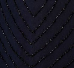 Adrianna Papell Plus Size Art Deco Beaded Blouson Gown In Navy Black 11 Adrianna Papell Plus Size Art Deco Beaded Blouson Gown In Navy Black -Adrianna Papell Shop 091866701 AI410 Plus Alternate