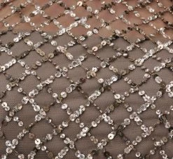 Adrianna Papell Cap Sleeve Beaded Gown In Lead 11 Adrianna Papell Cap Sleeve Beaded Gown In Lead -Adrianna Papell Shop 091904940 LED Regular Alternate