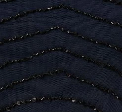 Adrianna Papell Art Deco Beaded Blouson Dress With Halter Neckline In Navy Black -Adrianna Papell Shop 191914100 AI410 Regular Alternate
