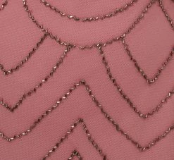 Adrianna Papell Short Sleeve Beaded Blouson Gown In Rose Mercury 11 Adrianna Papell Short Sleeve Beaded Blouson Gown In Rose Mercury -Adrianna Papell Shop 191916100 AP694 Regular Alternate