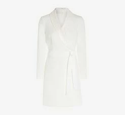 Adrianna Papell Sequin Collar Tuxedo Dress In Ivory -Adrianna Papell Shop AP1D104563 AA194 Regular Flat