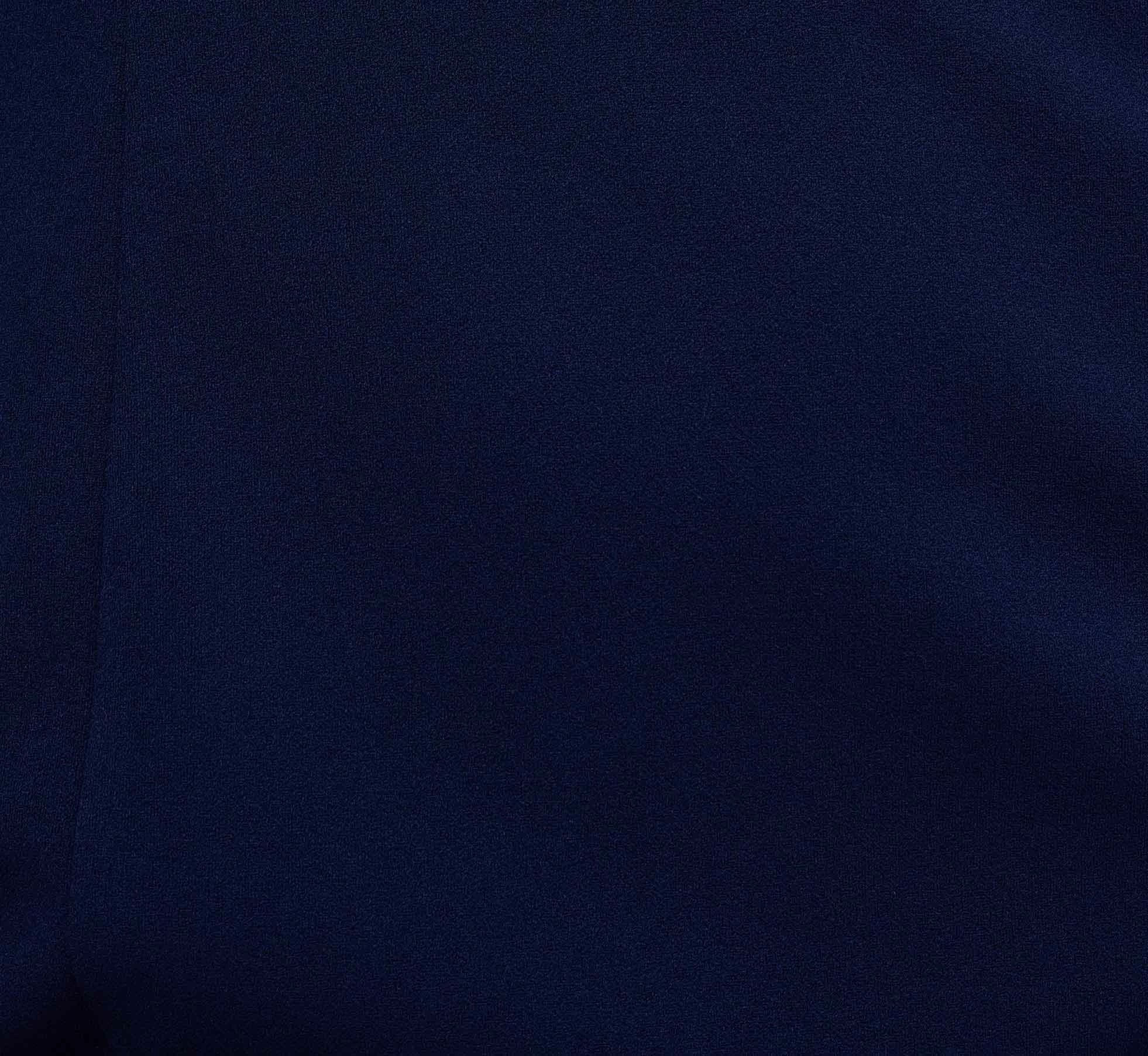 Adrianna Papell Knit Crepe And Organza Tiered Sleeve Dress In Navy Sateen 6 Adrianna Papell Knit Crepe And Organza Tiered Sleeve Dress In Navy Sateen - Image 6