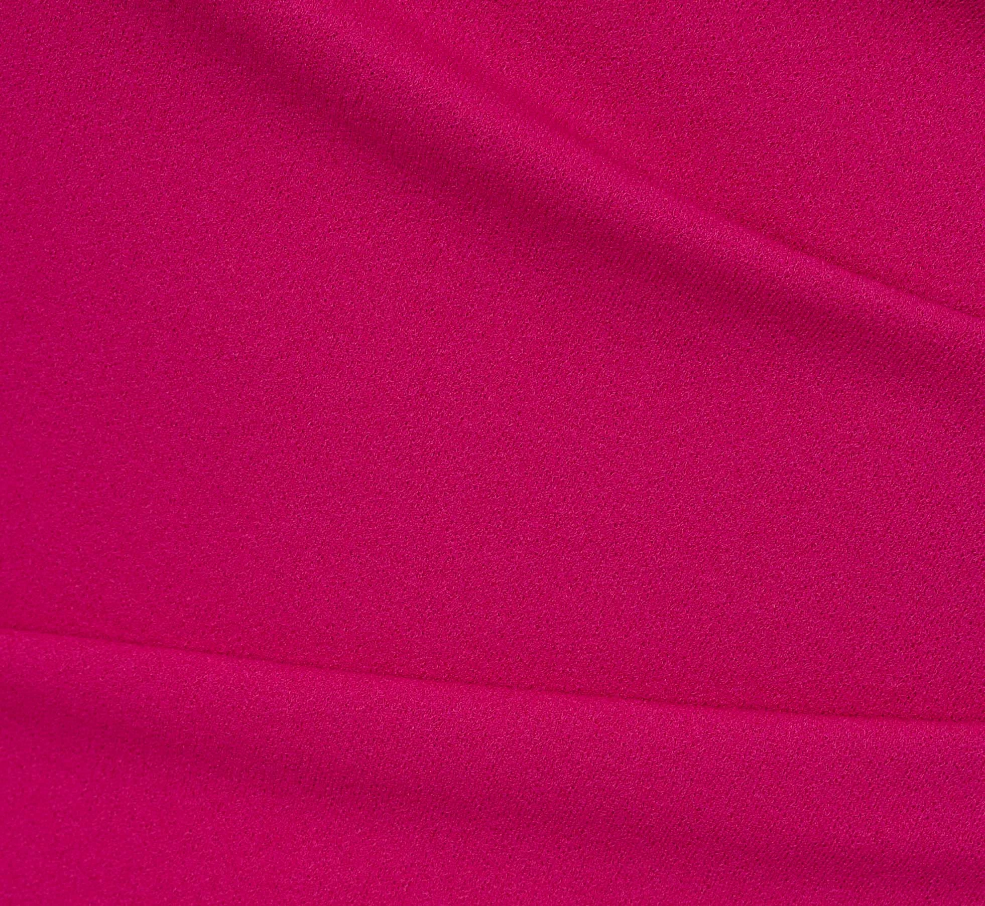 Adrianna Papell Pearl Embellished Knit Crepe Sheath Dress In Hot Orchid 6 Adrianna Papell Pearl Embellished Knit Crepe Sheath Dress In Hot Orchid - Image 6