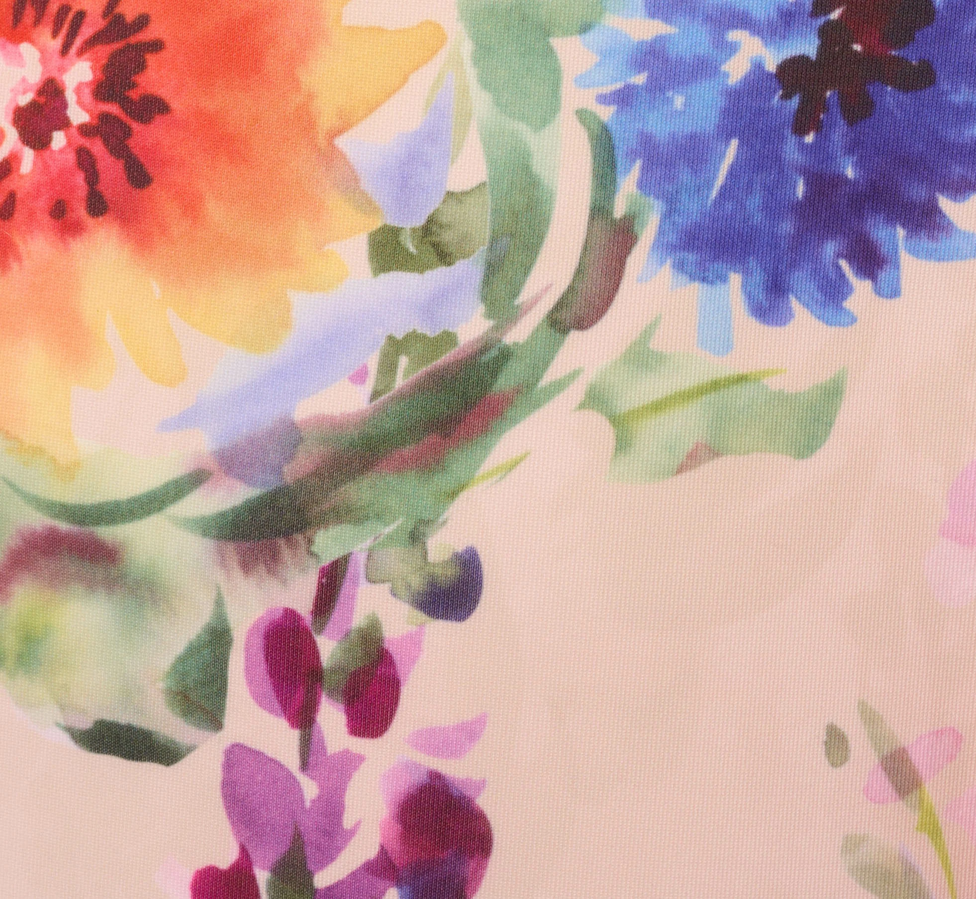 Adrianna Papell Plus Size Floral-Print Faux Wrap Midi-Length Ruffled Dress With Flutter Sleeves In Praline Multi 6 Adrianna Papell Plus Size Floral-Print Faux Wrap Midi-Length Ruffled Dress With Flutter Sleeves In Praline Multi - Image 6