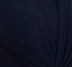 Adrianna Papell Stretch Jersey Twist-Front Jumpsuit With Overlay In Midnight -Adrianna Papell Shop AP1D104835 AB411 Regular Alternate