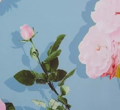 Adrianna Papell Floral Print Crepe De Chine Midi-Length Dress In Blue Multi 12 Adrianna Papell Floral Print Crepe De Chine Midi-Length Dress In Blue Multi -Adrianna Papell Shop AP1D104960 AA461 Regular Alternate