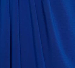 Adrianna Papell Stretch Matte Jersey Draped Asymmetrical Short Dress In Rich Royal -Adrianna Papell Shop AP1D104971 AI402 Regular Alternate