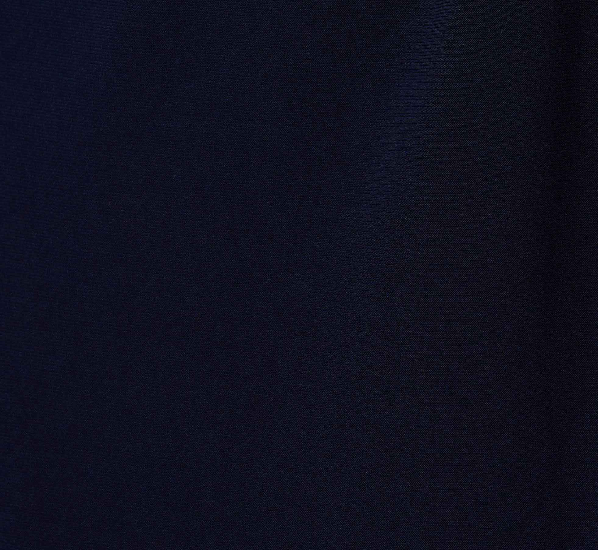 Adrianna Papell Chiffon And Jersey Flounce Draped Dress With Pleated Details In Midnight 4 Adrianna Papell Chiffon And Jersey Flounce Draped Dress With Pleated Details In Midnight - Image 4