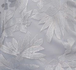 Adrianna Papell Floral Embroidered Sheath Dress With Short Sleeves In Blue Breeze -Adrianna Papell Shop AP1D104993 AD497 Regular Alternate