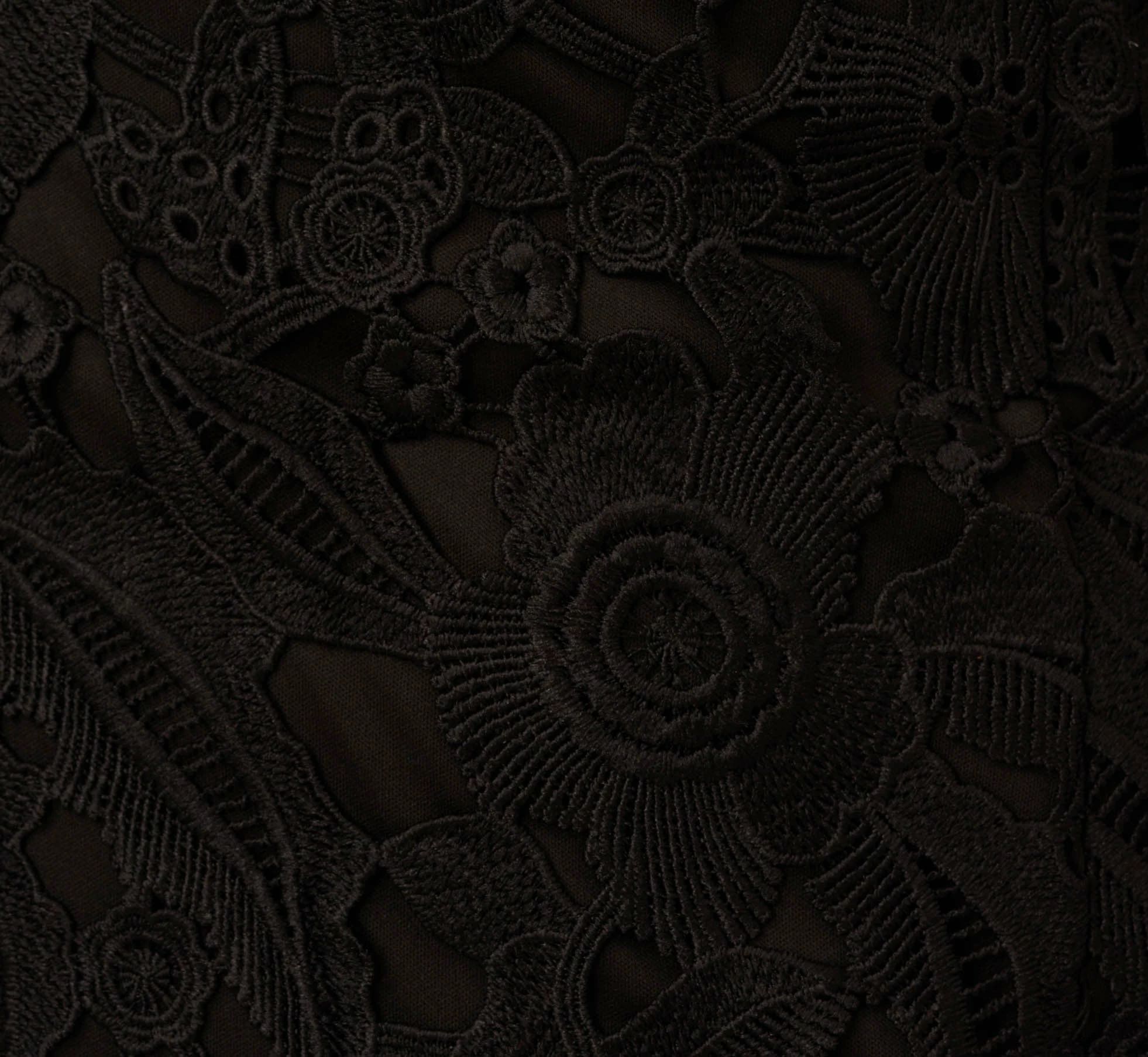 Adrianna Papell One Shoulder Lace Sheath Dress With Bow Accent In Black 6 Adrianna Papell One Shoulder Lace Sheath Dress With Bow Accent In Black - Image 6