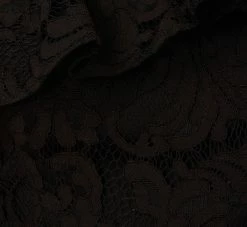 Adrianna Papell One Shoulder Crepe Jumpsuit With Lace Ruffle Details In Black 11 Adrianna Papell One Shoulder Crepe Jumpsuit With Lace Ruffle Details In Black -Adrianna Papell Shop AP1D105049 AA002 Regular Alternate