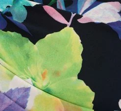 Adrianna Papell Multicolor Floral Jersey Midi Dress With One Shoulder Neckline In Dark Navy Multi 9 Adrianna Papell Multicolor Floral Jersey Midi Dress With One Shoulder Neckline In Dark Navy Multi -Adrianna Papell Shop AP1D105082 BF410 Regular Alternate