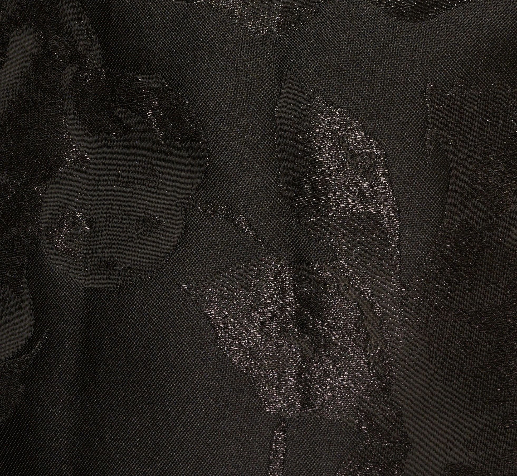 Adrianna Papell Jacquard Tuxedo Midi Dress With Surplice Neckline In Black 7 Adrianna Papell Jacquard Tuxedo Midi Dress With Surplice Neckline In Black - Image 7