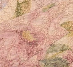 Adrianna Papell Sleeveless Floral Matelasse Sheath Dress With Pleated Details In Rose Multi -Adrianna Papell Shop AP1D105243 AE590 Regular Alternate