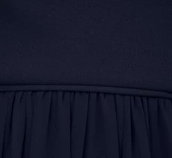 Adrianna Papell One-Shoulder Chiffon Long Gown In Midnight -Adrianna Papell Shop AP1E209149 AB411 Regular Alternate fb4438a3 9a3a 484a 8b67 2af3279d79e5