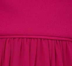 Adrianna Papell One-Shoulder Chiffon Long Gown In Bright Magenta 12 Adrianna Papell One-Shoulder Chiffon Long Gown In Bright Magenta -Adrianna Papell Shop AP1E209149 AY670 Regular Alternate