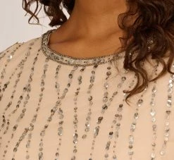 Adrianna Papell Hand-Beaded Blouson Long Gown In Nude 10 Adrianna Papell Hand-Beaded Blouson Long Gown In Nude -Adrianna Papell Shop AP1E210157 AB267 Regular Lifestyle f6fabcec fffc 4277 85ef 16c9ed9646d8