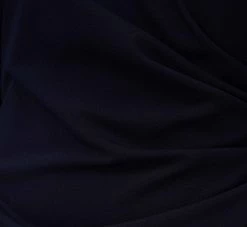 Adrianna Papell Plus Size Crepe Mermaid Gown With Pearl Trim Short Sleeves In Midnight -Adrianna Papell Shop AP1E210355 AB411 Plus Alternate