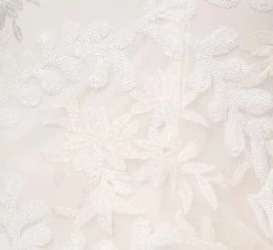 Adrianna Papell Sequin Embroidered Sheath Dress With Grosgrain Straps In Ivory 12 Adrianna Papell Sequin Embroidered Sheath Dress With Grosgrain Straps In Ivory -Adrianna Papell Shop AP1E210481 AA194 Regular Alternate