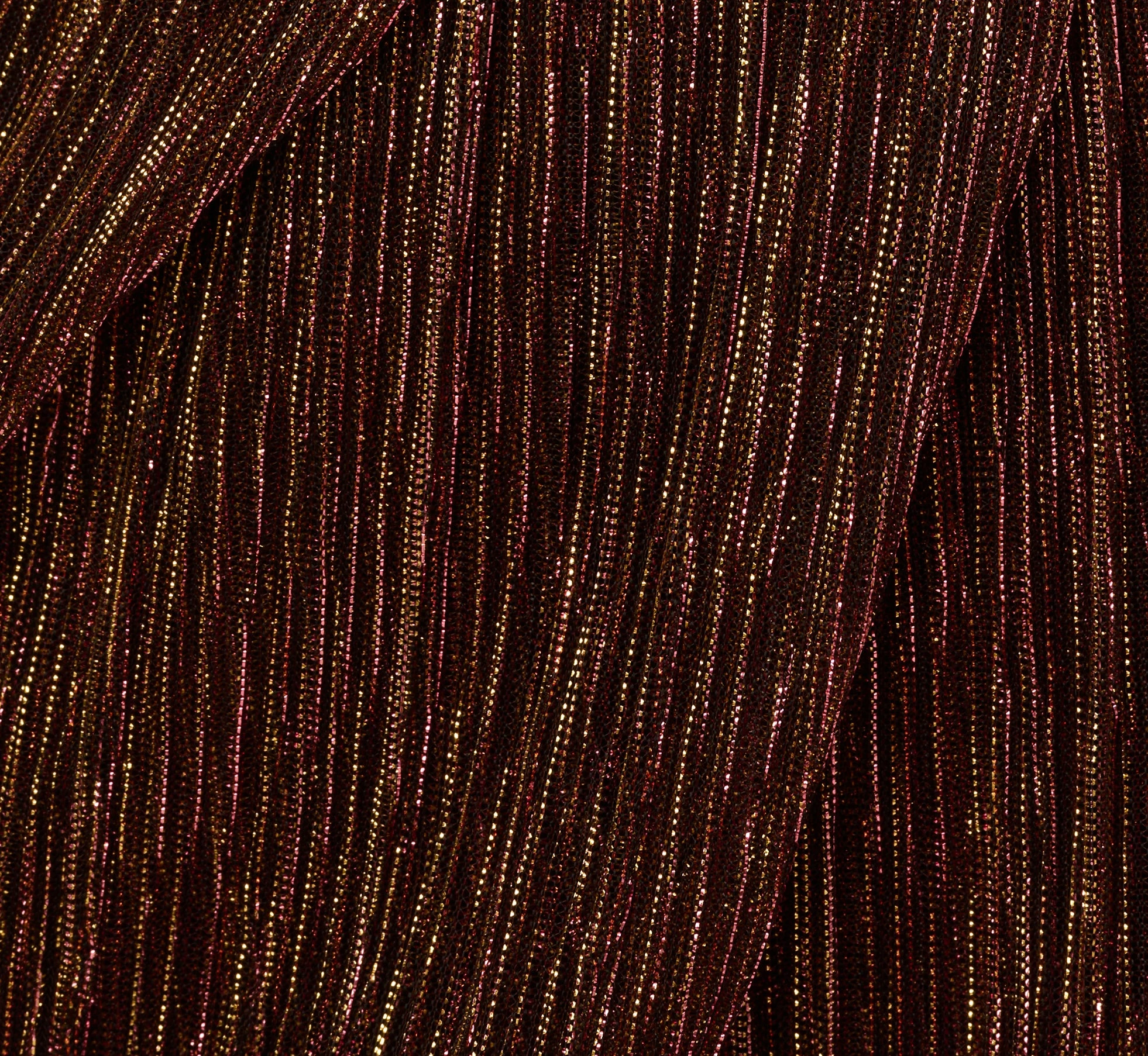 Adrianna Papell Metallic Knit Halter Midi Dress With Wrap Skirt In Copper 6 Adrianna Papell Metallic Knit Halter Midi Dress With Wrap Skirt In Copper - Image 6