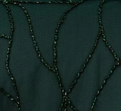 Adrianna Papell Plus Size Beaded Blouson Mermaid Gown With Sheer Dolman Sleeves In Dusty Emerald -Adrianna Papell Shop AP1E210622 AA302 Plus Alternate