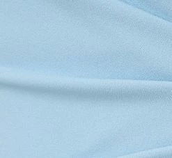 Adrianna Papell Off The Shoulder Cascading Ruffle Gown In Blue Mist 5 Adrianna Papell Off The Shoulder Cascading Ruffle Gown In Blue Mist -Adrianna Papell Shop AP1E210672 AB484 Regular Alternate