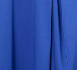 V-Neck Mikado Gown With Jewel Beaded Straps In Royal Sapphire -Adrianna Papell Shop MD1E207615 AN401 Regular Alternate