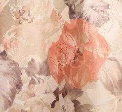 Off The Shoulder Printed Metallic Jacquard Ball Gown In Bronze Multi -Adrianna Papell Shop MD1E207638 AB233 Regular Alternate