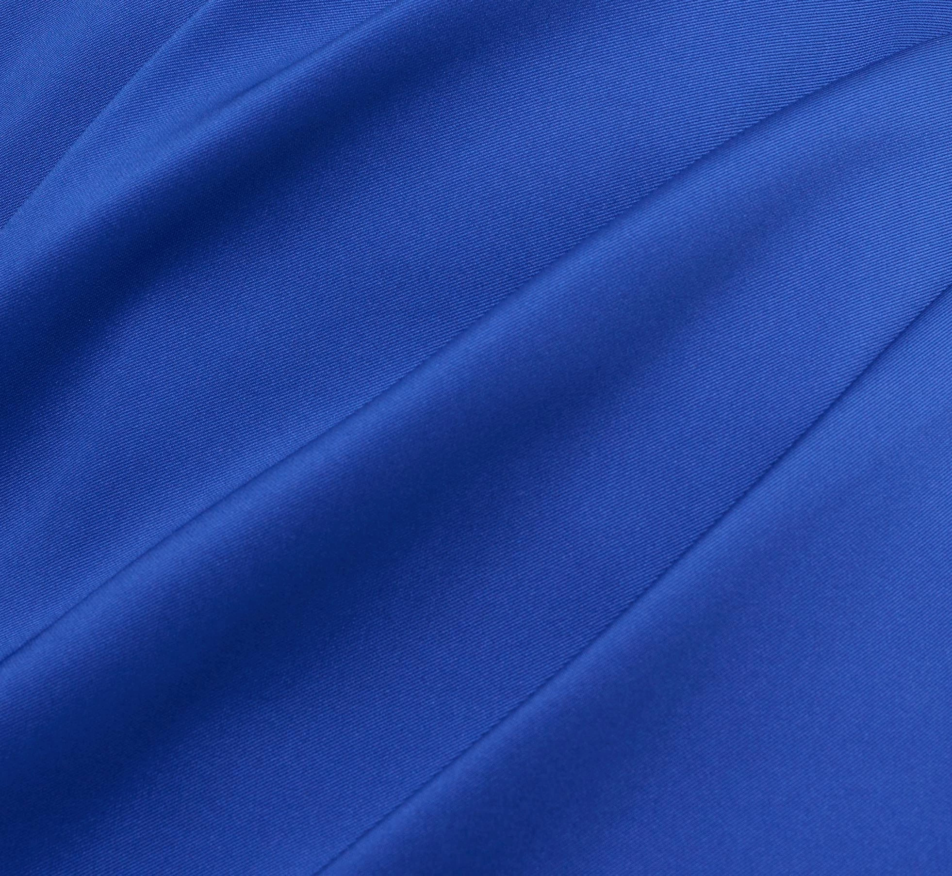 One Shoulder Crepe Cocktail Dress With Slit In Royal Sapphire 4 One Shoulder Crepe Cocktail Dress With Slit In Royal Sapphire - Image 4