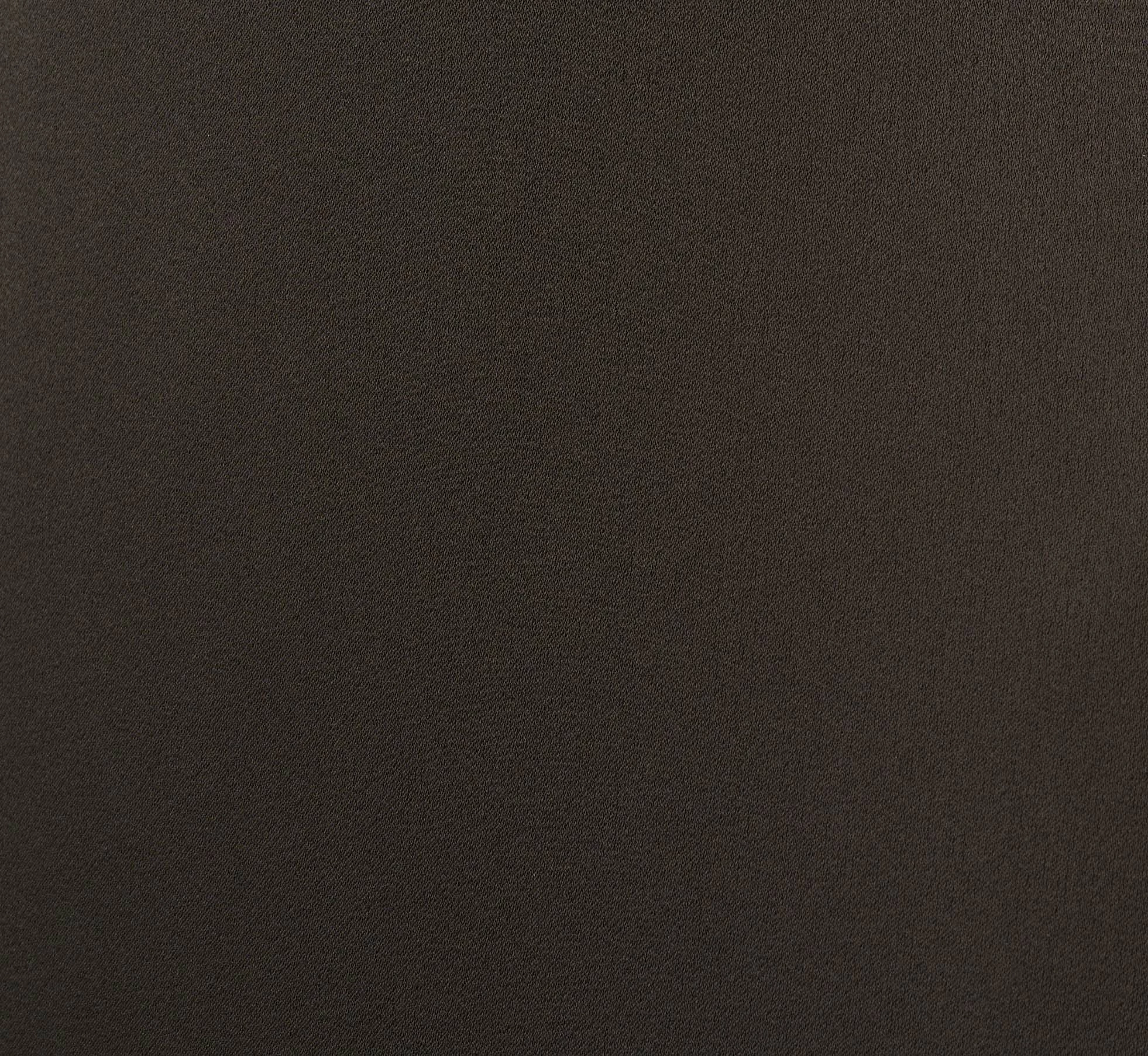 Satin Crepe Column Gown With Beaded Double Strap Details In Black 6 Satin Crepe Column Gown With Beaded Double Strap Details In Black - Image 6