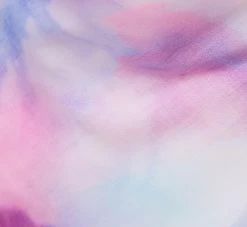 Watercolor Print Satin Gown In Purple Multi -Adrianna Papell Shop MN1E206966 AA592 Regular Detail