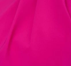 Feather Trimmed Crepe Short Cocktail Trapeze Halter Dress In Pink Flame -Adrianna Papell Shop MN1E207564 AR670 Regular Alternate