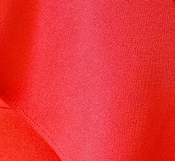 Stretch Crepe Strapless Midi-Length Sheath Cocktail Dress With Ruffle In Flame Red -Adrianna Papell Shop MN1E207799 AJ621 Regular Detaill