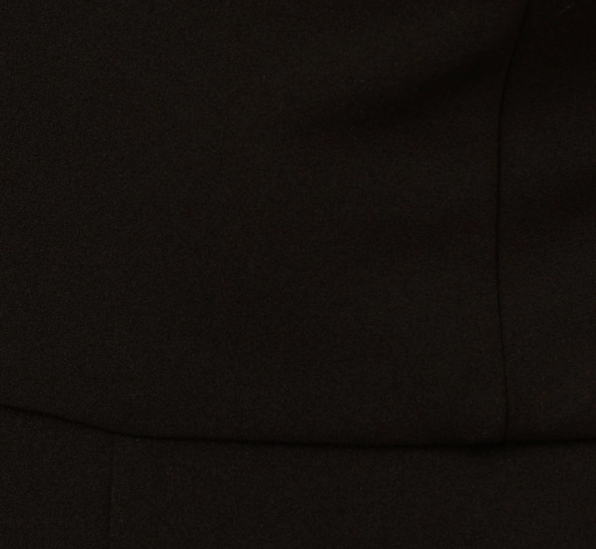 Knit Crepe Wide Leg Jumpsuit With Cutout Accent In Black 6 Knit Crepe Wide Leg Jumpsuit With Cutout Accent In Black - Image 6